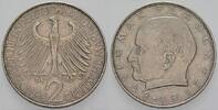 2 Mark Kursmünzen 2 Deutsche Mark Max Planck -