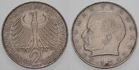 2 Mark Kursmünzen 2 Deutsche Mark Max Planck -