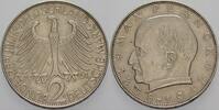2 Mark Kursmünzen 2 Deutsche Mark Max Planck -