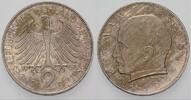 2 Mark Kursmünzen 2 Deutsche Mark Max Planck -