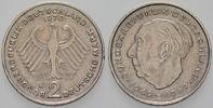 2 Mark Kursmünzen 2 Deutsche Mark Theodor Heuss -