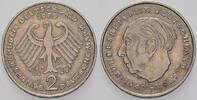 2 Mark Kursmünzen 2 Deutsche Mark Theodor Heuss -