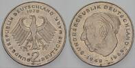 2 Mark Kursmünzen 2 Deutsche Mark Theodor Heuss -