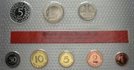 Kursmünzensätze 1 Pfennig - 5 Deutsche Mark, 8,68 DM Bundesrepublik Deutschland -