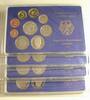 Kursmünzensätze 4 x 1 Pfennig - 5 Deutsche Mark, 10,68 DM Bundesrepublik Deutschland -