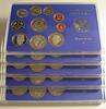 Kursmünzensätze 5 x 1 Pfennig - 5 Deutsche Mark, 12,68 DM Bundesrepublik Deutschland -