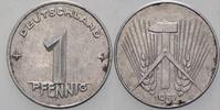 Kleinmünzen 1 Pfennig Deutsche Demokratische Republik -