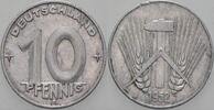 Kleinmünzen 10 Pfennig Deutsche Demokratische Republik -
