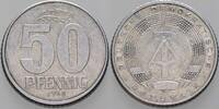 Kleinmünzen 50 Pfennig Deutsche Demokratische Republik -