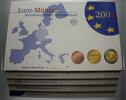 Deutschland 5 x 3,88 Euro,Kursmünzensatz 1 Cent-2 Euro Bundesrepublik -
