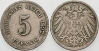 Kleinmünzen-Kaiserreich 5 Pfennig Grosser Adler -
