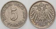 Kleinmünzen-Kaiserreich 5 Pfennig Grosser Adler -