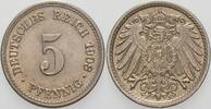 Kleinmünzen-Kaiserreich 5 Pfennig Grosser Adler -
