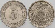 Kleinmünzen-Kaiserreich 5 Pfennig Grosser Adler -