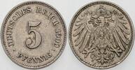 Kleinmünzen-Kaiserreich 5 Pfennig Grosser Adler -