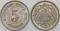 Kleinmünzen-Kaiserreich 5 Pfennig Grosser Adler -
