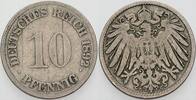 Kleinmünzen-Kaiserreich 10 Pfennig Grosser Adler -