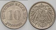 Kleinmünzen-Kaiserreich 10 Pfennig Grosser Adler -