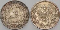 Kleinmünzen-Kaiserreich 1/2 Mark Grosser Adler -