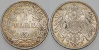 Kleinmünzen-Kaiserreich 1 Mark Grosser Adler -