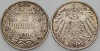 Kleinmünzen-Kaiserreich 1 Mark Grosser Adler -