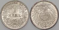 Kleinmünzen-Kaiserreich 1 Mark Grosser Adler -