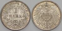 Kleinmünzen-Kaiserreich 1 Mark Grosser Adler -