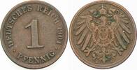 Kleinmünzen-Kaiserreich 1 Pfennig Grosser Adler -