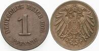 Kleinmünzen-Kaiserreich 1 Pfennig Grosser Adler -