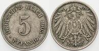 Kleinmünzen-Kaiserreich 5 Pfennig Grosser Adler -