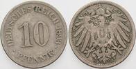Kleinmünzen-Kaiserreich 10 Pfennig Grosser Adler -