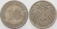 Kleinmünzen-Kaiserreich 10 Pfennig Grosser Adler -