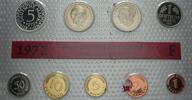 Kursmünzensätze 1 Pfennig - 5 Deutsche Mark, 10,68 DM Bundesrepublik Deutschland -