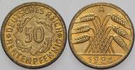 Kleinmünzen - Weimarer Republik 50 Rentenpfennig Weimarer Republik -