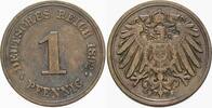 Kleinmünzen-Kaiserreich 1 Pfennig Grosser Adler -