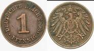 Kleinmünzen-Kaiserreich 1 Pfennig Grosser Adler -