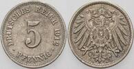 Kleinmünzen-Kaiserreich 5 Pfennig Grosser Adler -