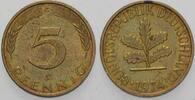 Kleinmünzen 5 Pfennig Bundesrepublik Deutschland -