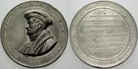 Hessen-Kassel Zinnmedaille Friedrich Wilhelm I. 1847-1866. -