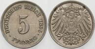 Kleinmünzen-Kaiserreich 5 Pfennig Grosser Adler -