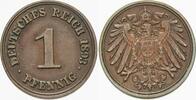 Kleinmünzen-Kaiserreich 1 Pfennig Grosser Adler -
