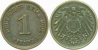 Kleinmünzen-Kaiserreich 1 Pfennig Grosser Adler -