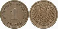 Kleinmünzen-Kaiserreich 1 Pfennig Grosser Adler -