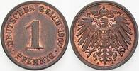 Kleinmünzen-Kaiserreich 1 Pfennig Grosser Adler -