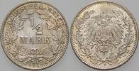 Kleinmünzen-Kaiserreich 1/2 Mark Grosser Adler -