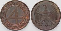 Kleinmünzen - Weimarer Republik 4 Reichspfennig Weimarer Republik -