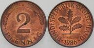 Kleinmünzen 2 Pfennig Bundesrepublik Deutschland -