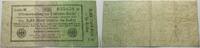Banknoten nach Rosenberg 0,42 Mark Gold = 1/10 Dollar Wertbeständiges Notgeld -