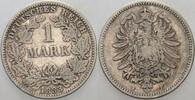 Kleinmünzen-Kaiserreich 1 Mark Kleiner Adler -