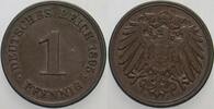 Kleinmünzen-Kaiserreich 1 Pfennig Grosser Adler -